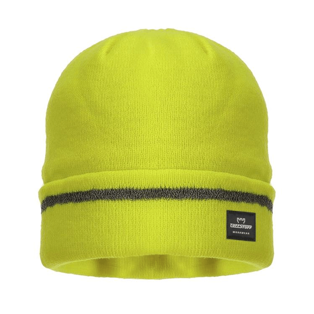 Tuffstuff Thinsulate Beanie HV Yellow One Size